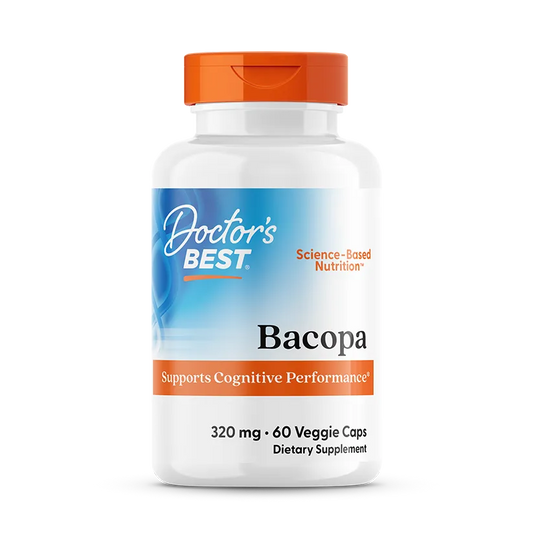 Doctor's Best Bacopa with Synapsa, 320 mg, 60 Veggie Caps