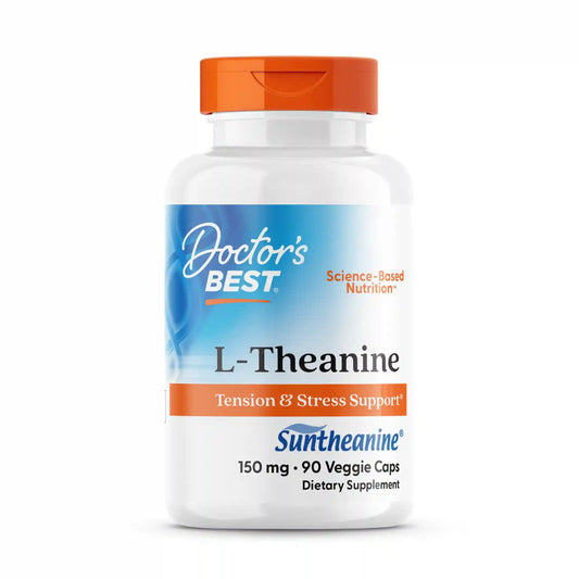 Doctor's Best L-Theanine with Suntheanine, 150 mg, 90 Veggie Caps